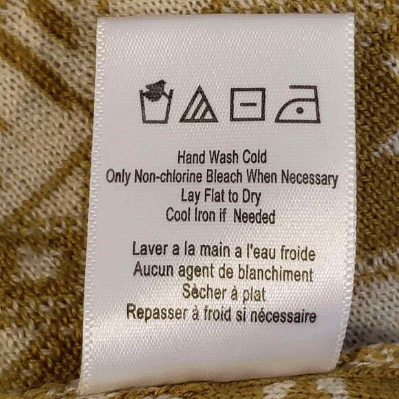 Icelandic Design Women's Open Front Cardigan Sweater Size Small Wool Blend - Picture 9 of 10